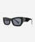 Gigi Pip sunglasses for women - Alta Cat-eye Sunglasses - trendy cat-eye style women's sunglasses with acetate frames with protective polarized lenses [black]