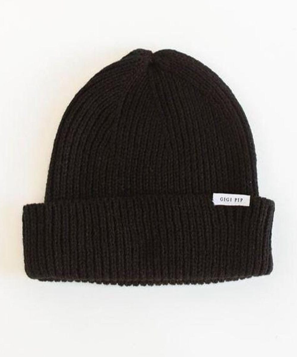 Beanie Ash Fisherman Beanie Black