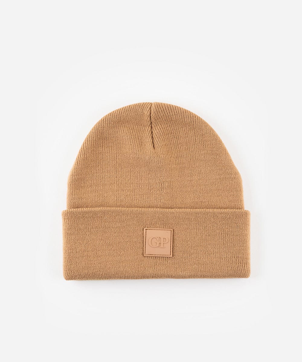 GP Knit Beanie for Women - Gigi Pip Beanies - Oversized chunky knit beanie for women [latte]