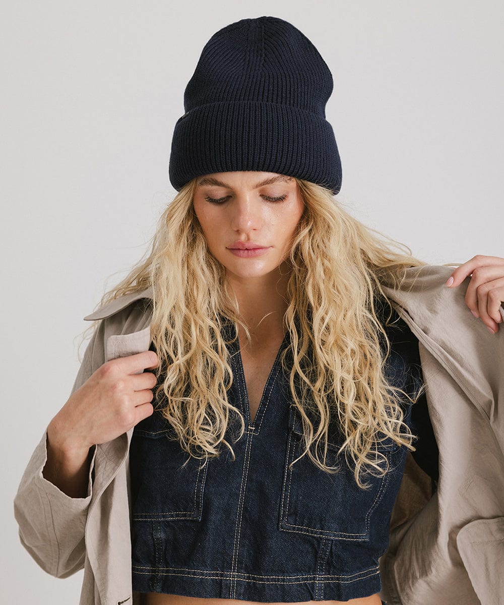 Beanies Lou Knit Beanie Navy