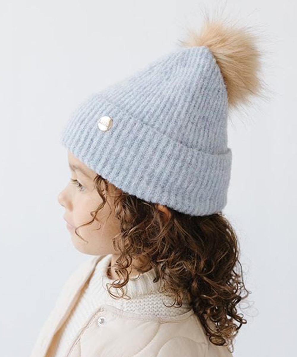 Beanies Milo Kids Pom Beanie Periwinkle