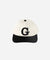 Gigi Pip ball caps for women - Carson Felt Ball Cap -  100% wool felt ball cap featuring a chenille patch G on the front + a semi-relaxed shape that's inspired by vintage dad caps [cream-black]