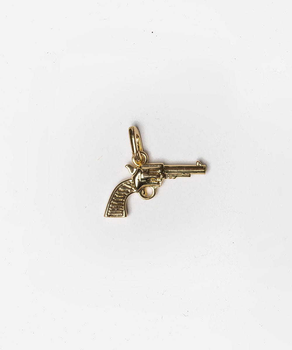 Charms & Pendants Pistol Hat Charm Gold