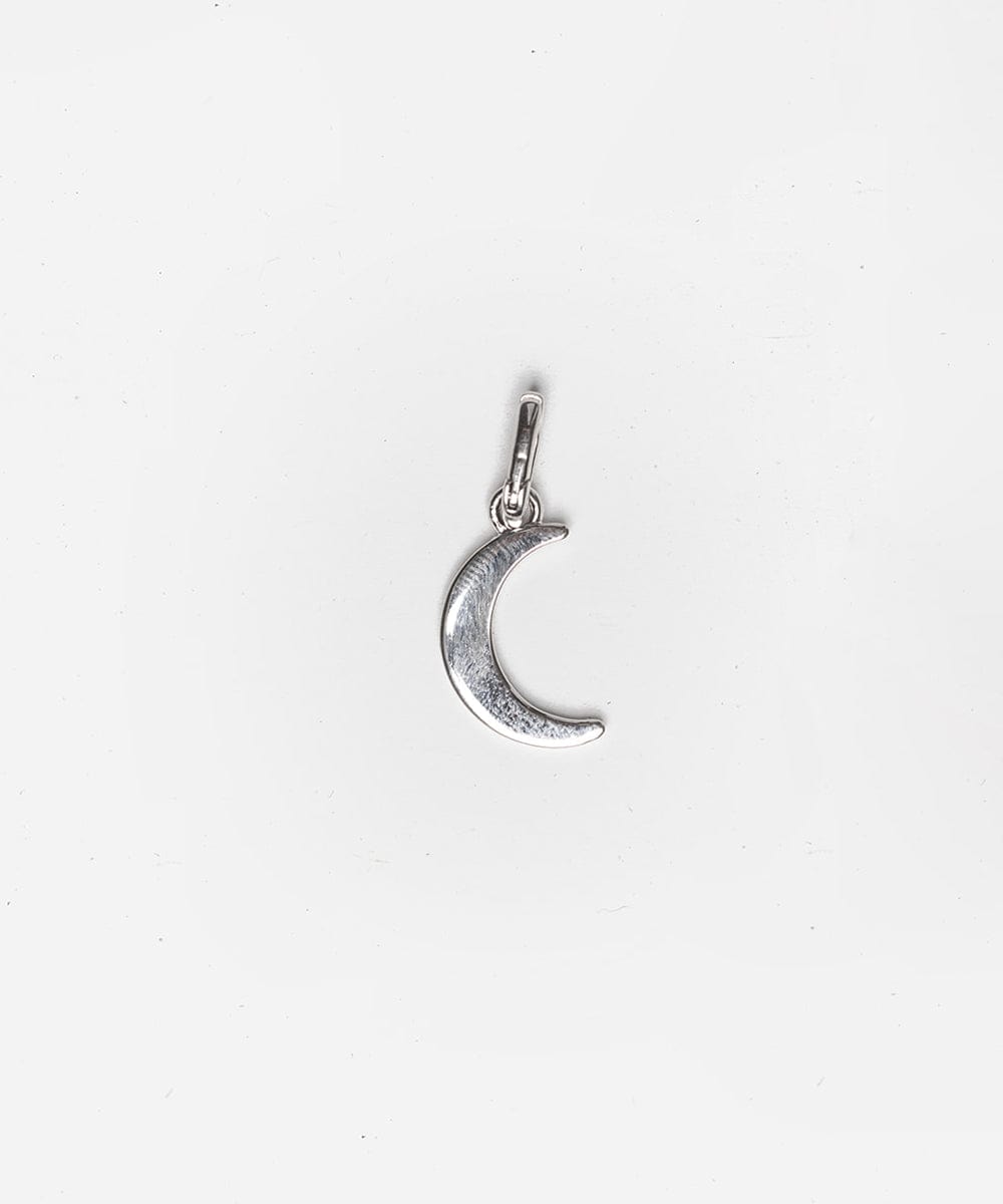 Charms & Pendants Moon Hat Charm Silver