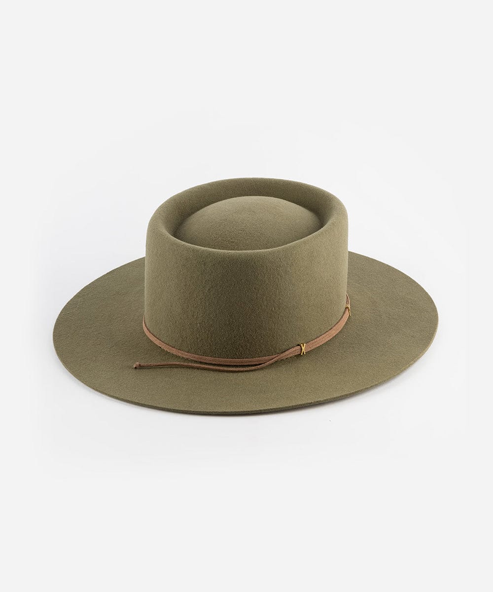 Felt Hats Maise Telescope Crown Aloe / XS 55