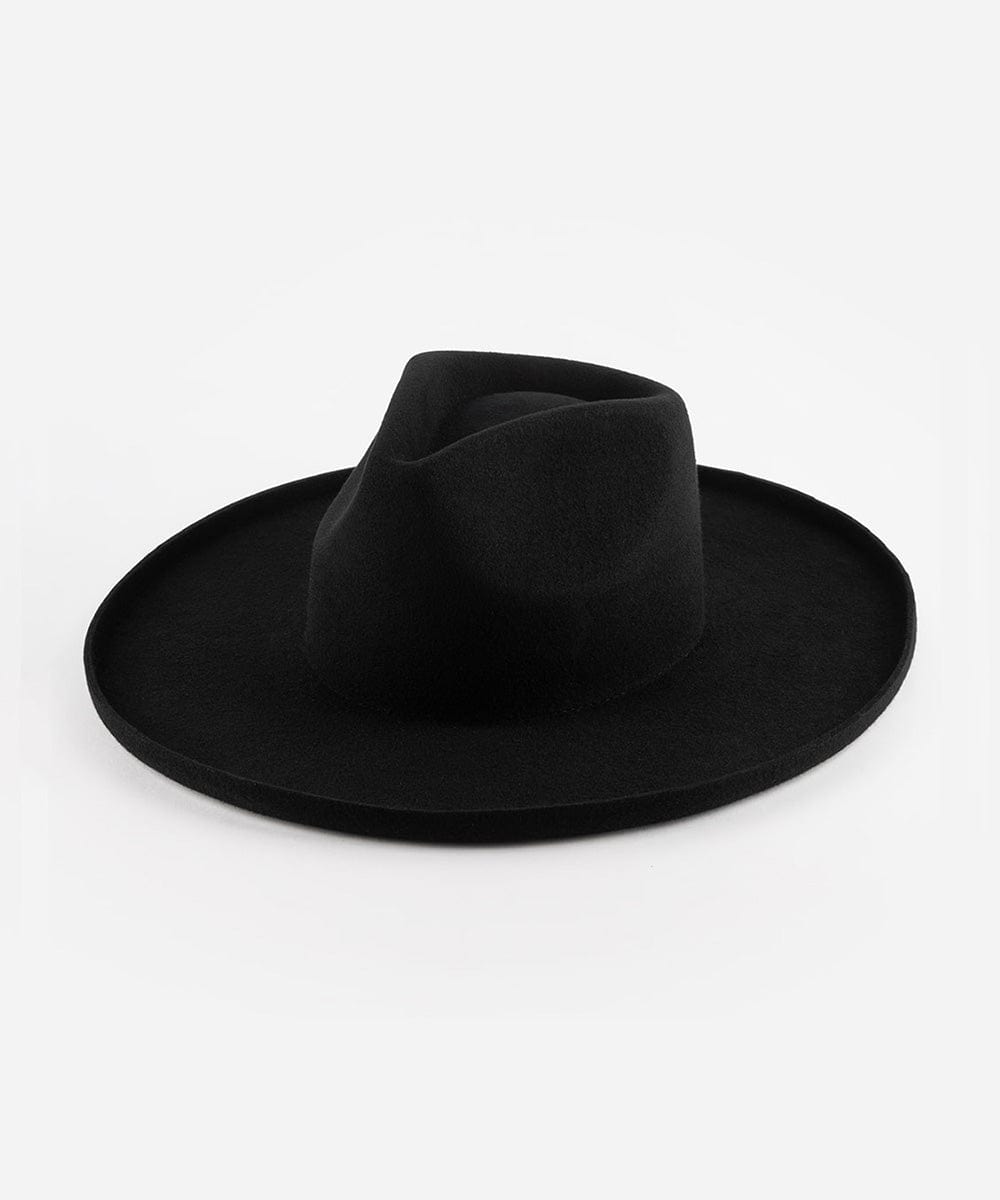 Felt Hats Amelia Pencil Brim Fedora Black / XS 55