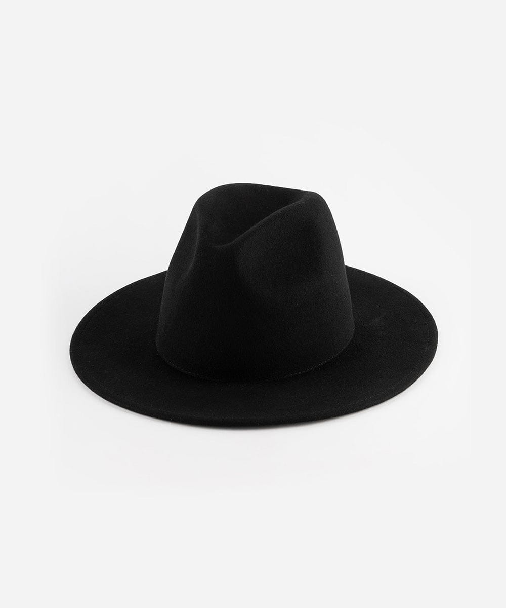 Felt Hats Wes Fedora Black / XS 55