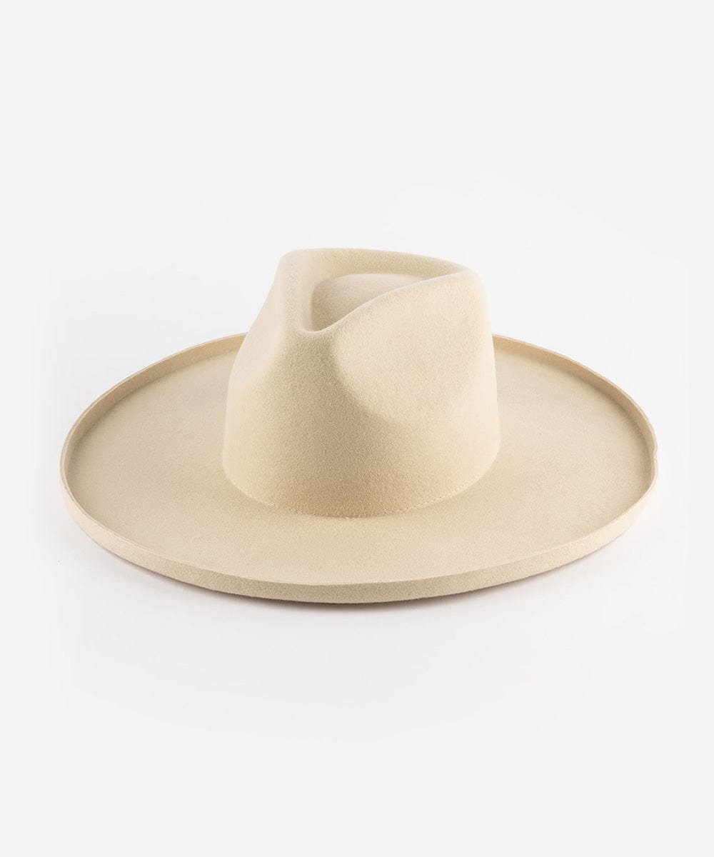 Felt Hats Amelia Pencil Brim Fedora Cream / XS 55