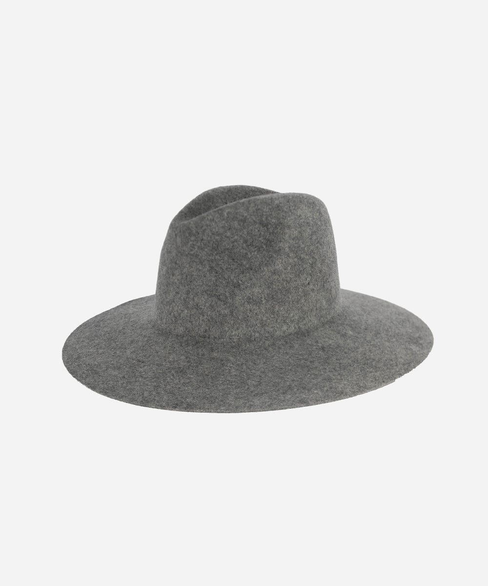 Felt Hats Scottie Wide Brim Fedora Grey / XS 55