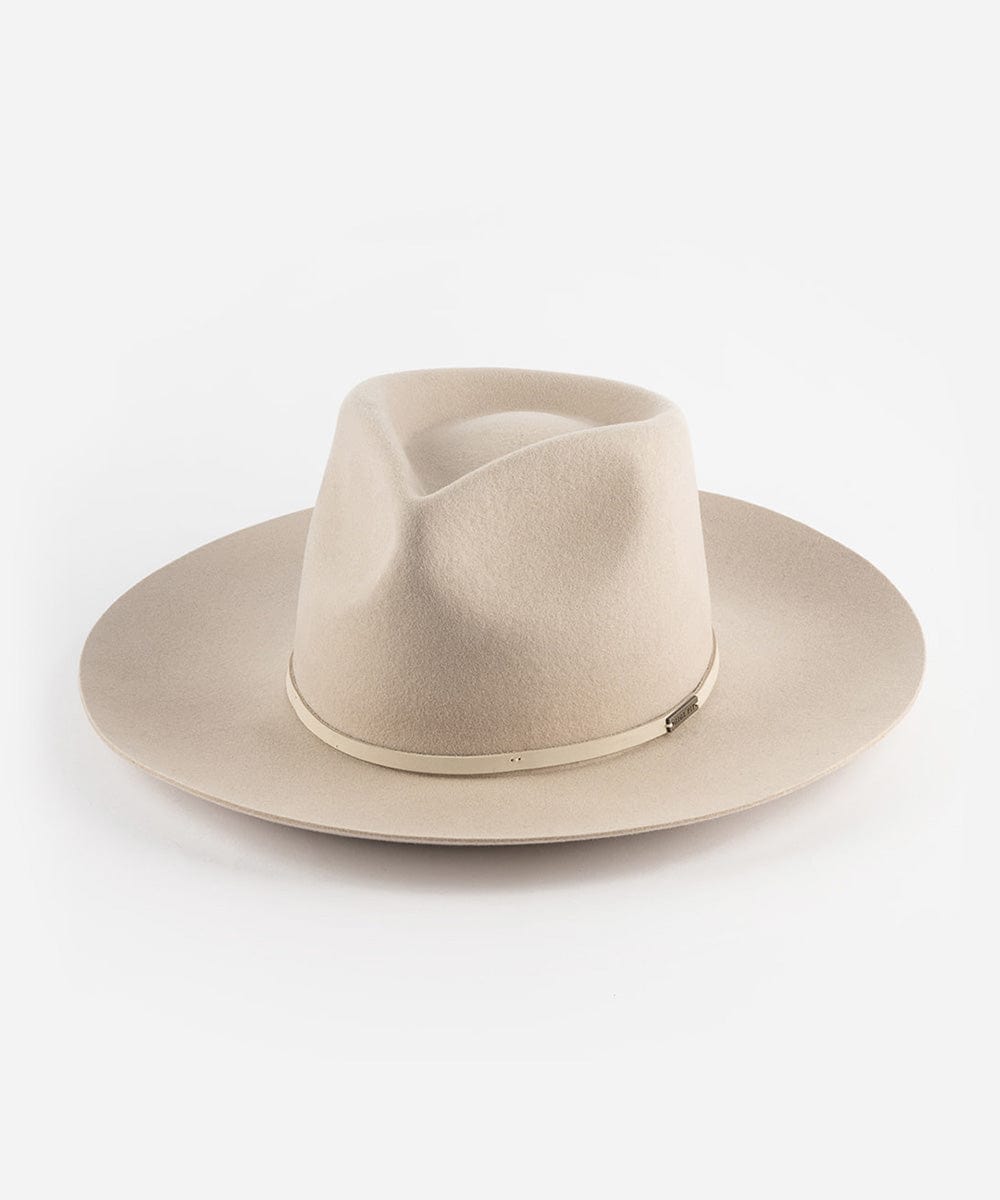 Felt Hats Rowan Fedora Ivory / XS 55