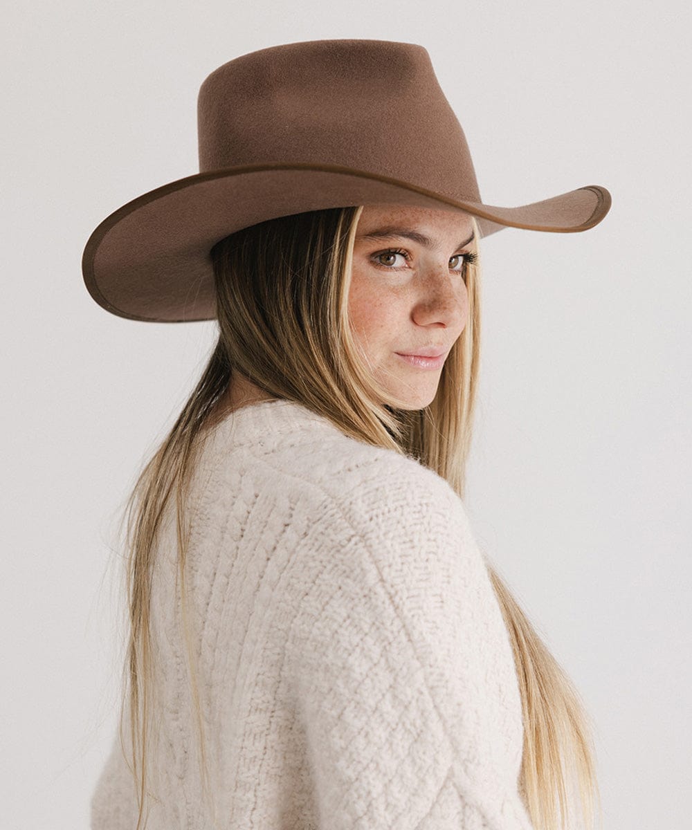 Gigi Pip Monroe Rancher Hat - hotsell Brown