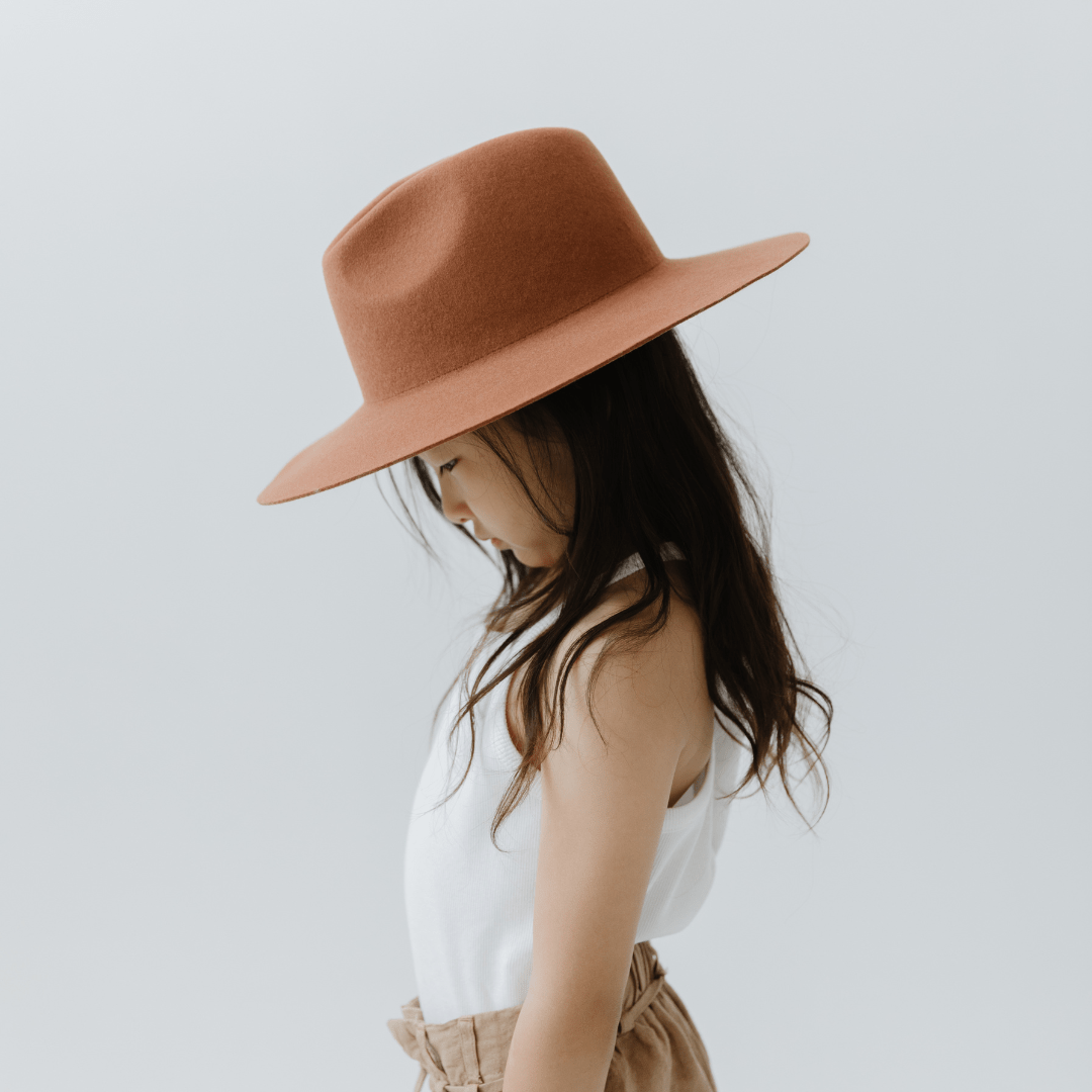 Felt Hats Kids Emma Wide Brim Fedora