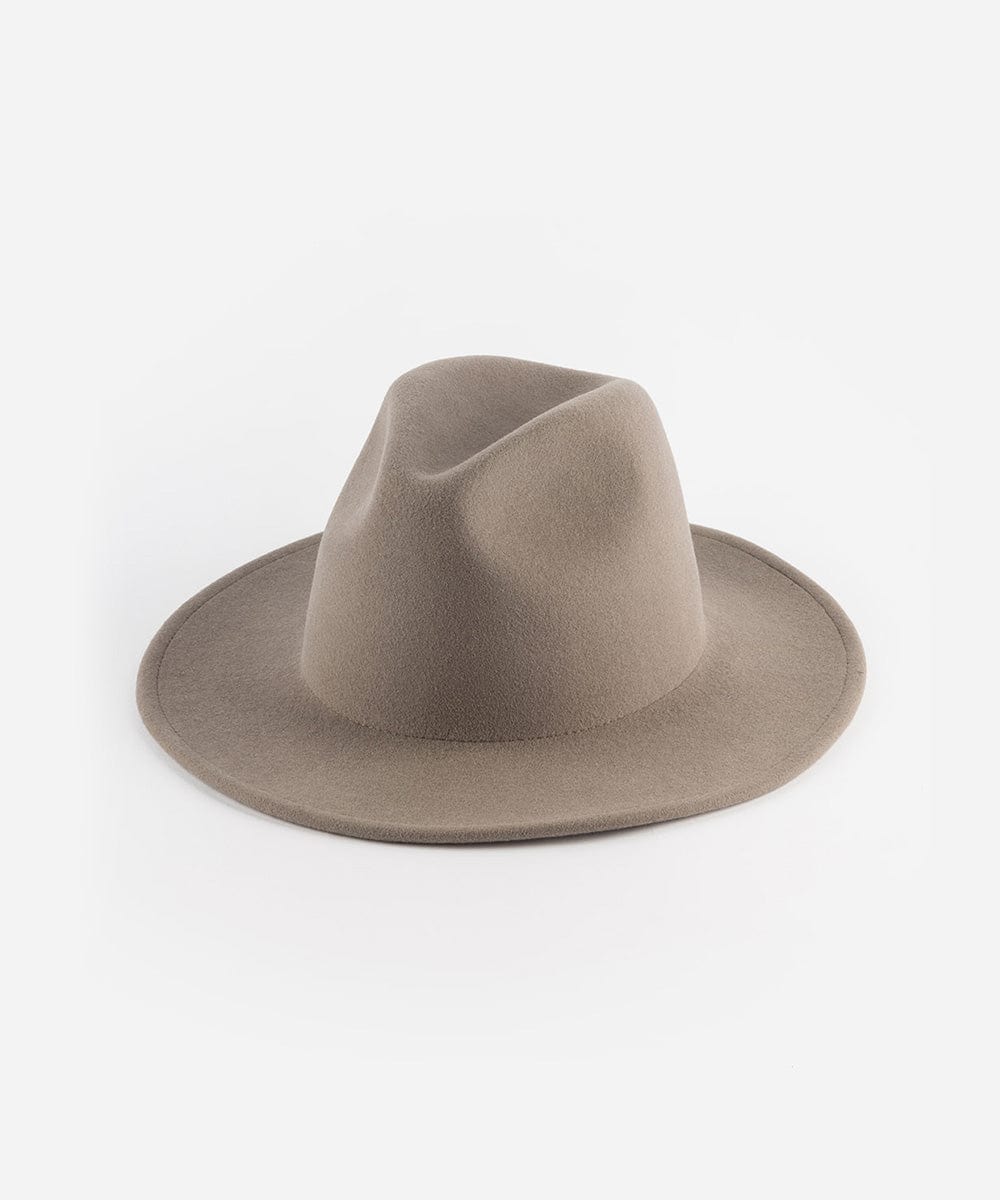 Felt Hats Wes Fedora Light Grey / XS 55