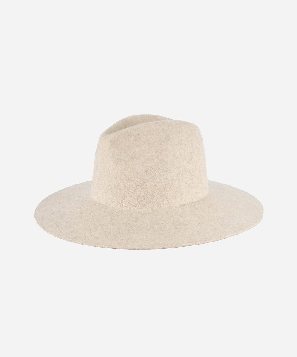 Felt Hats Emma (Swiss Days) Wide Brim Fedora Mix Ivory / XS 55