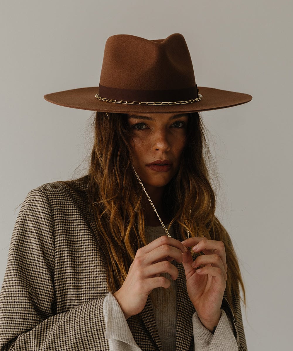 Brown womens hat shops