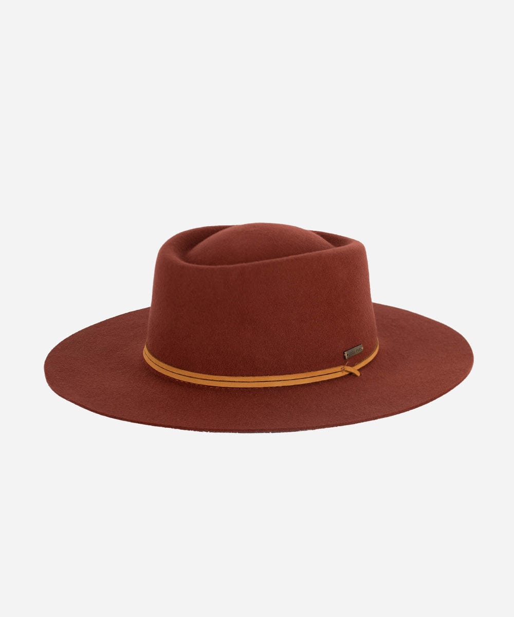 Felt Hats Wren (Swiss Days) Telescope Crown Rusty Red / XS 55