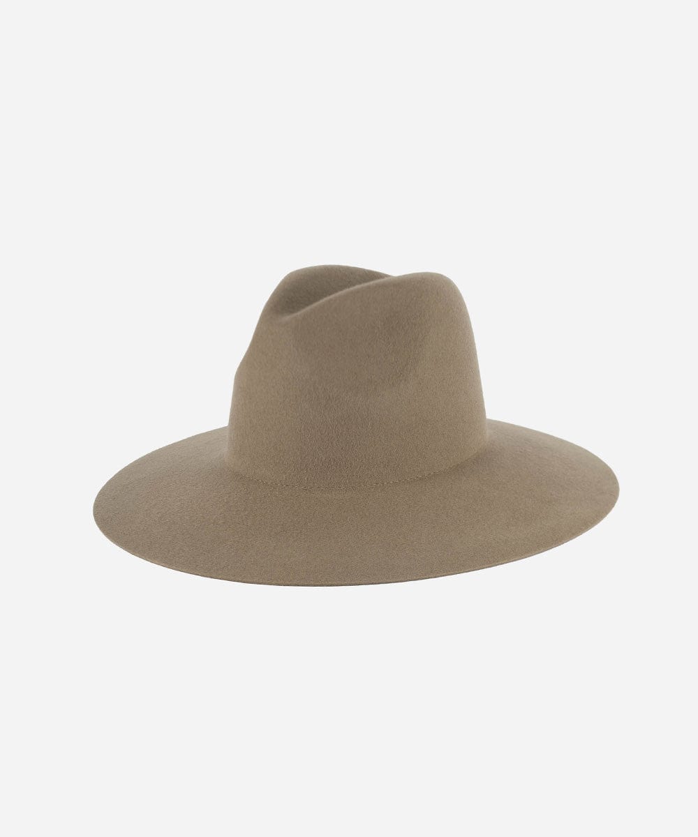 Felt Hats Emma (Swiss Days) Wide Brim Fedora Sage / XS 55