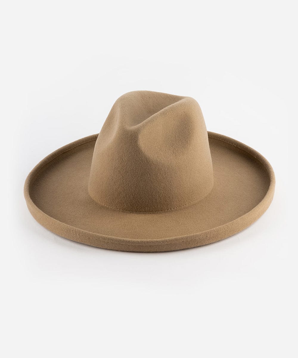 Felt Hats Maude Pencil Brim Tan / XS 55