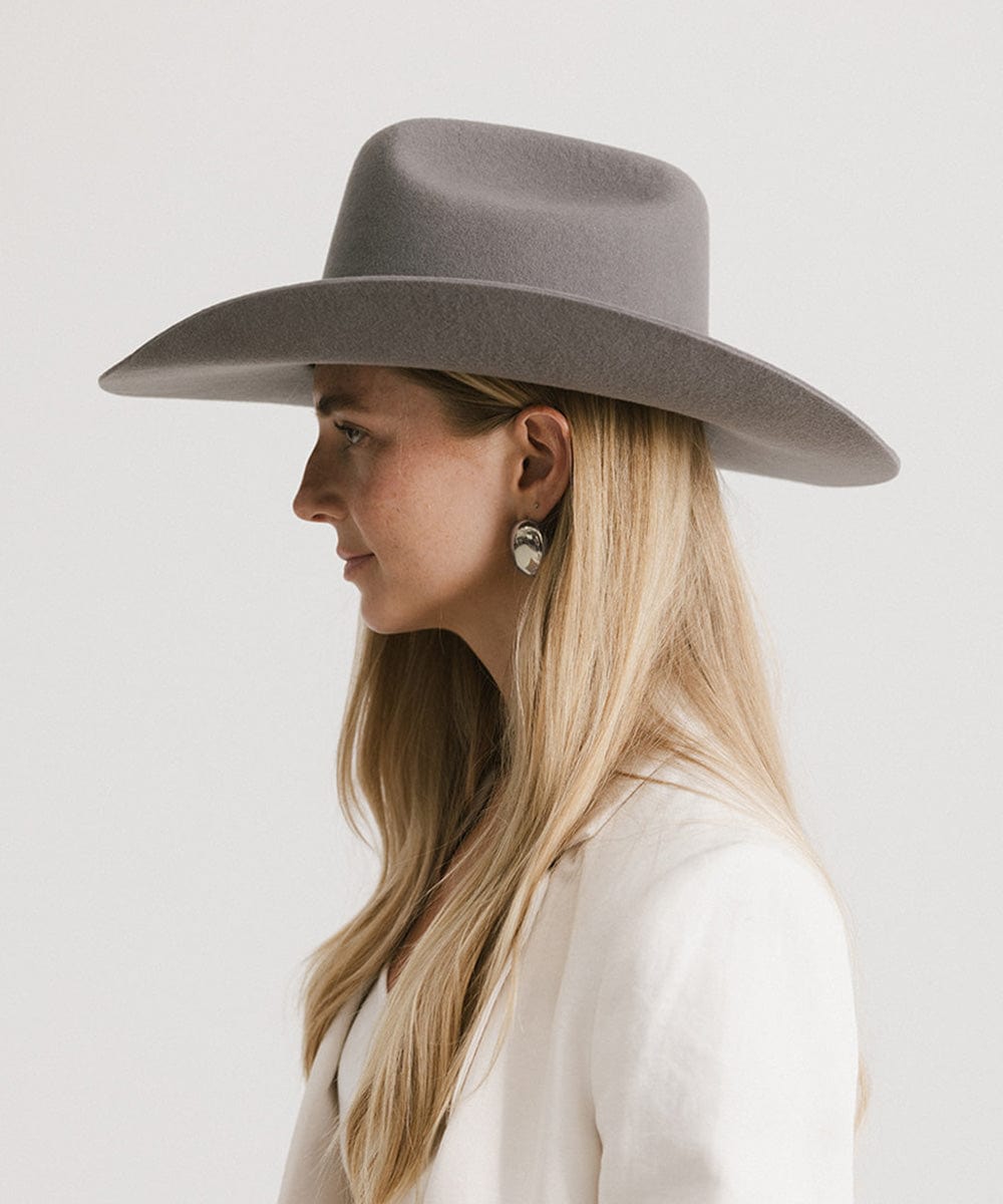 Felt Hats Teddy Cattleman Limited Edition Stone / XS 55 [stone]