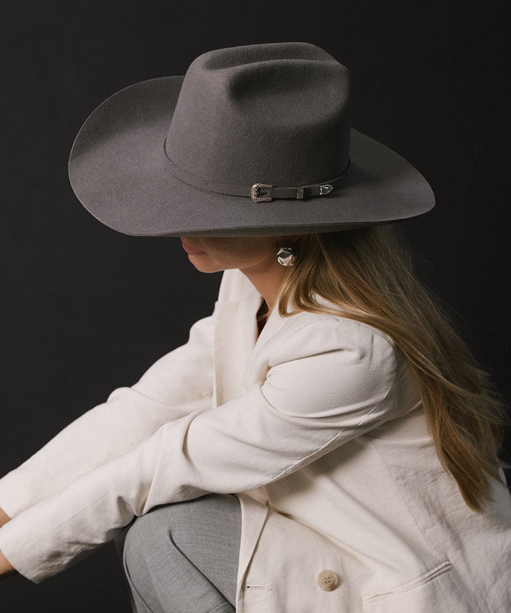 Felt Hats Teddy Cattleman Limited Edition Stone / XS 55 [stone]