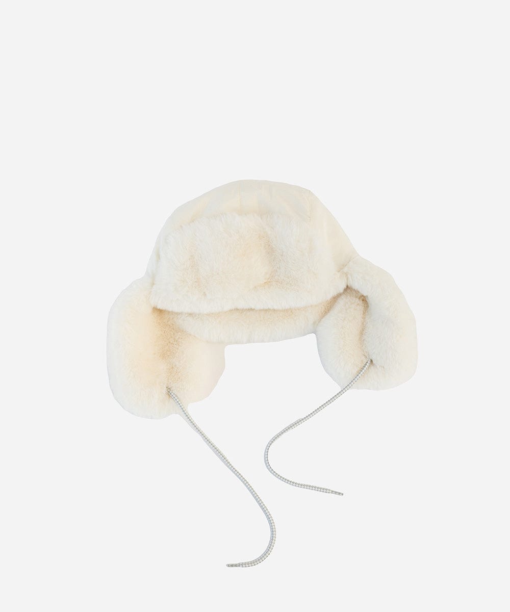 Fur Hats Leda Trapper Hat Winter White / S / M