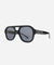 Gigi Pip sunglasses for women - Goldie Aviator Sunglasses - aviator style women's sunglasses with tri-acetate cellulose polarized lenses [black]