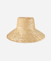 Gigi Pip straw hats for women - Jolie Boater - bell shaped straw with a boater crown and a sloped brim [natural]