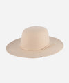 Gigi Pip felt hats for women - Rue Open Crown - classic open crown with a structured semi-wide brim [cream]