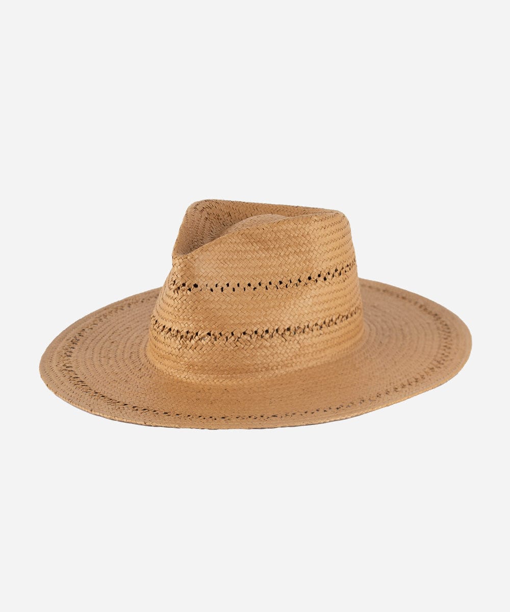 Straw Hats Sloan Teardrop Fedora Honey / XS 55