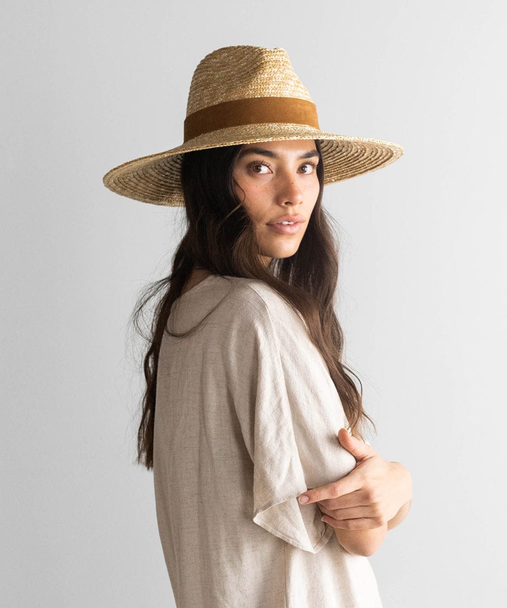 Straw Hats Isla Straw Fedora