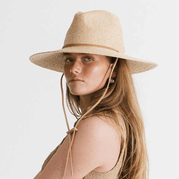 Women's Boater Raffia Straw Hat | Natural | Size Small/Medium | Orvis