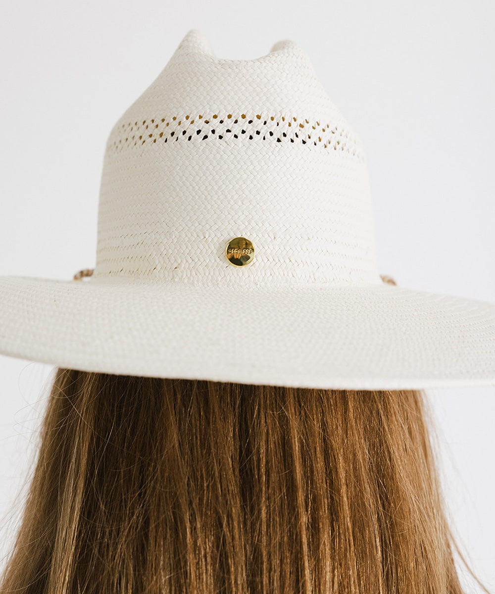 Gigi 2024 Pip Straw Hat Size M/L 59 White