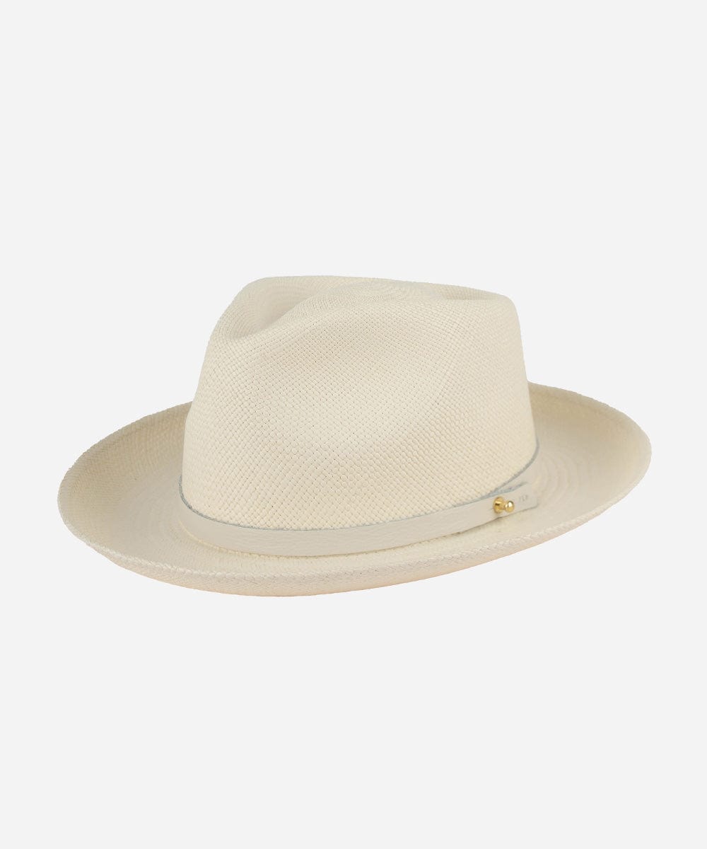 Straw Hats Lupe Fedora White / XS 55