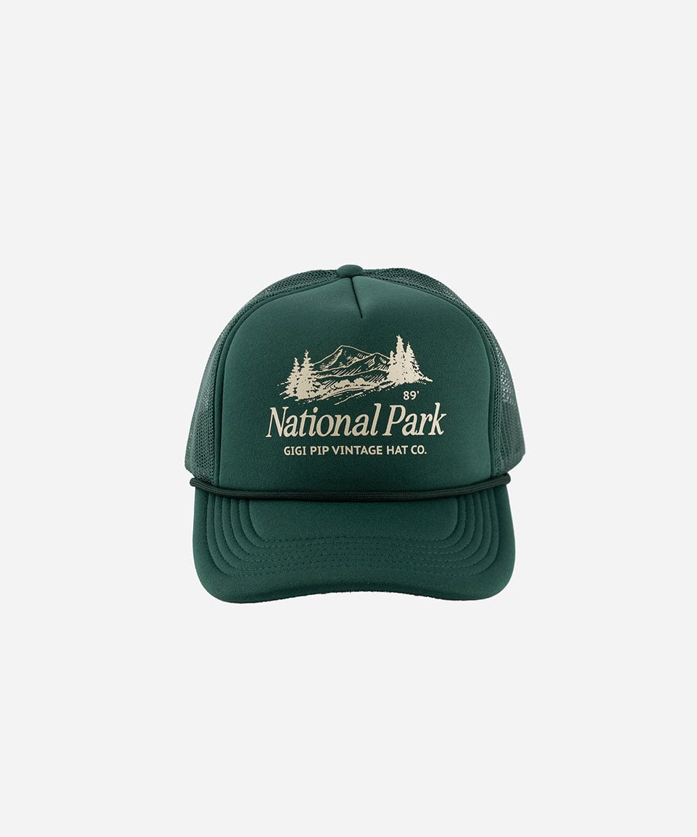 Truckers National Park (Swiss Days) Foam Trucker Forest Green