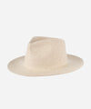 Gigi Pip felt hats for women - Zephyr Rancher - fedora teardrop crown with a stiff upturned brim [mix ivory]