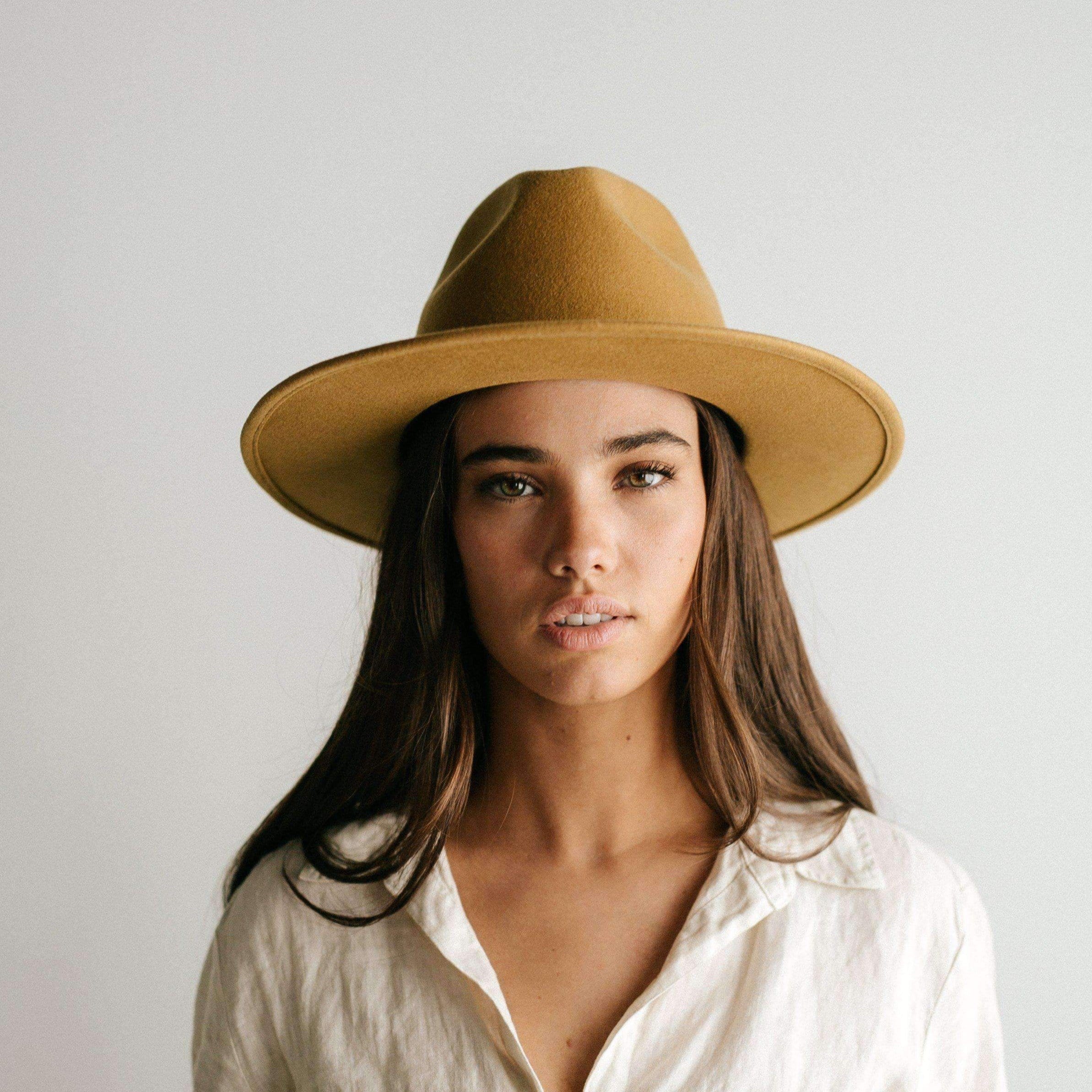 Felt Hats Wes Fedora - Mustard - BLEMISHED [mustard]